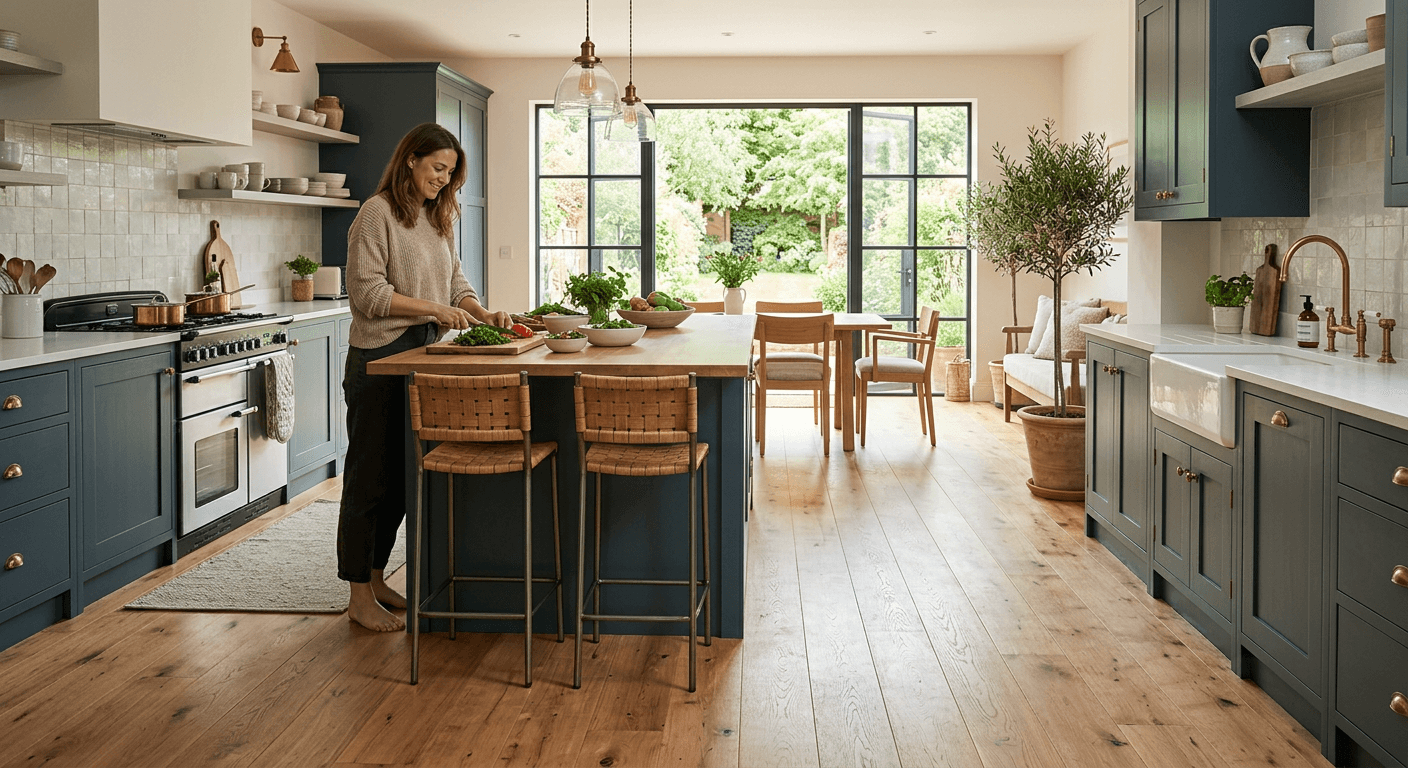 Featured image for Best Flooring for Kitchens: UK Trends & What's Next in 2024