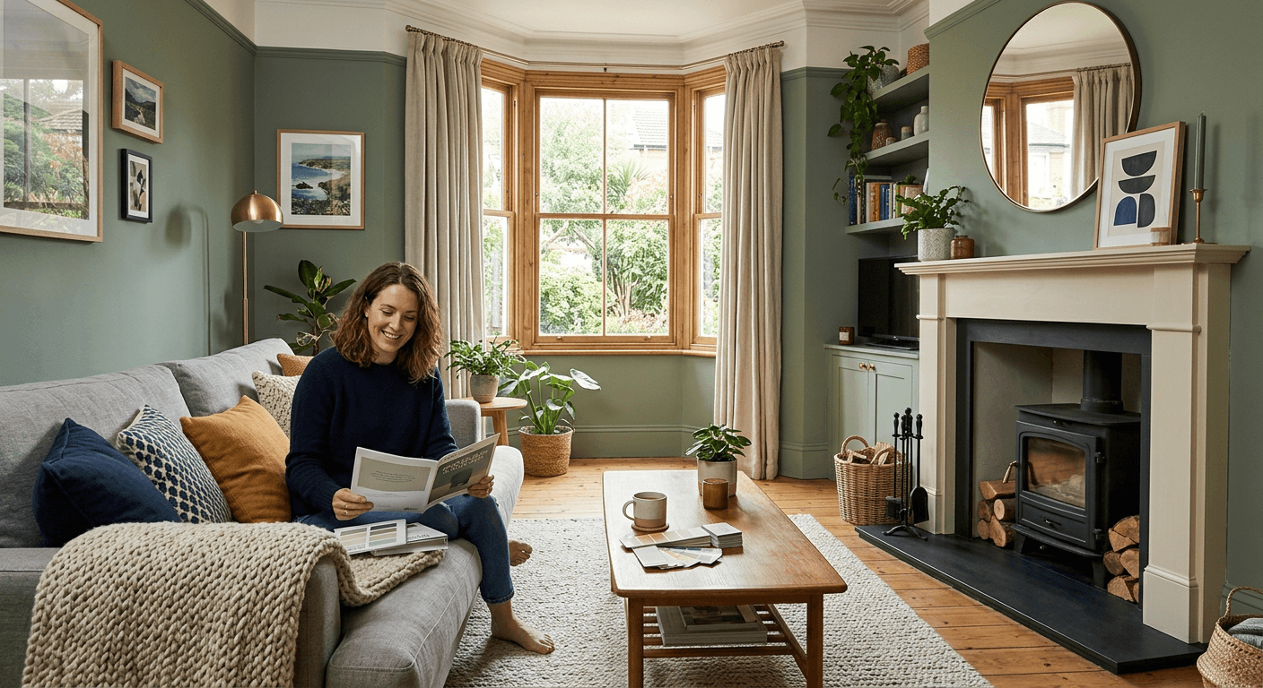 Featured image for Paint Colours for Living Rooms: Complete UK Cost Guide 2024