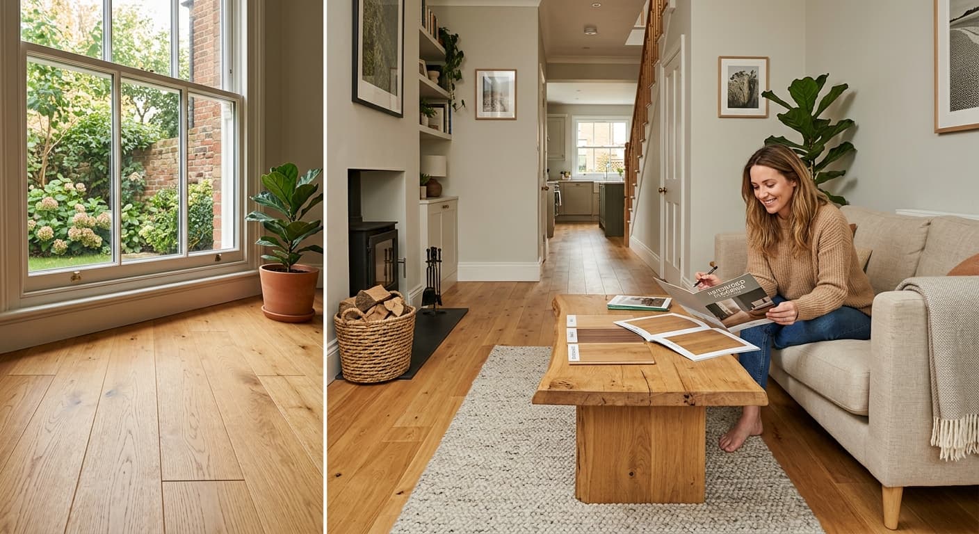 Featured image for Hardwood Flooring UK Cost Guide 2024: Prices & Comparisons