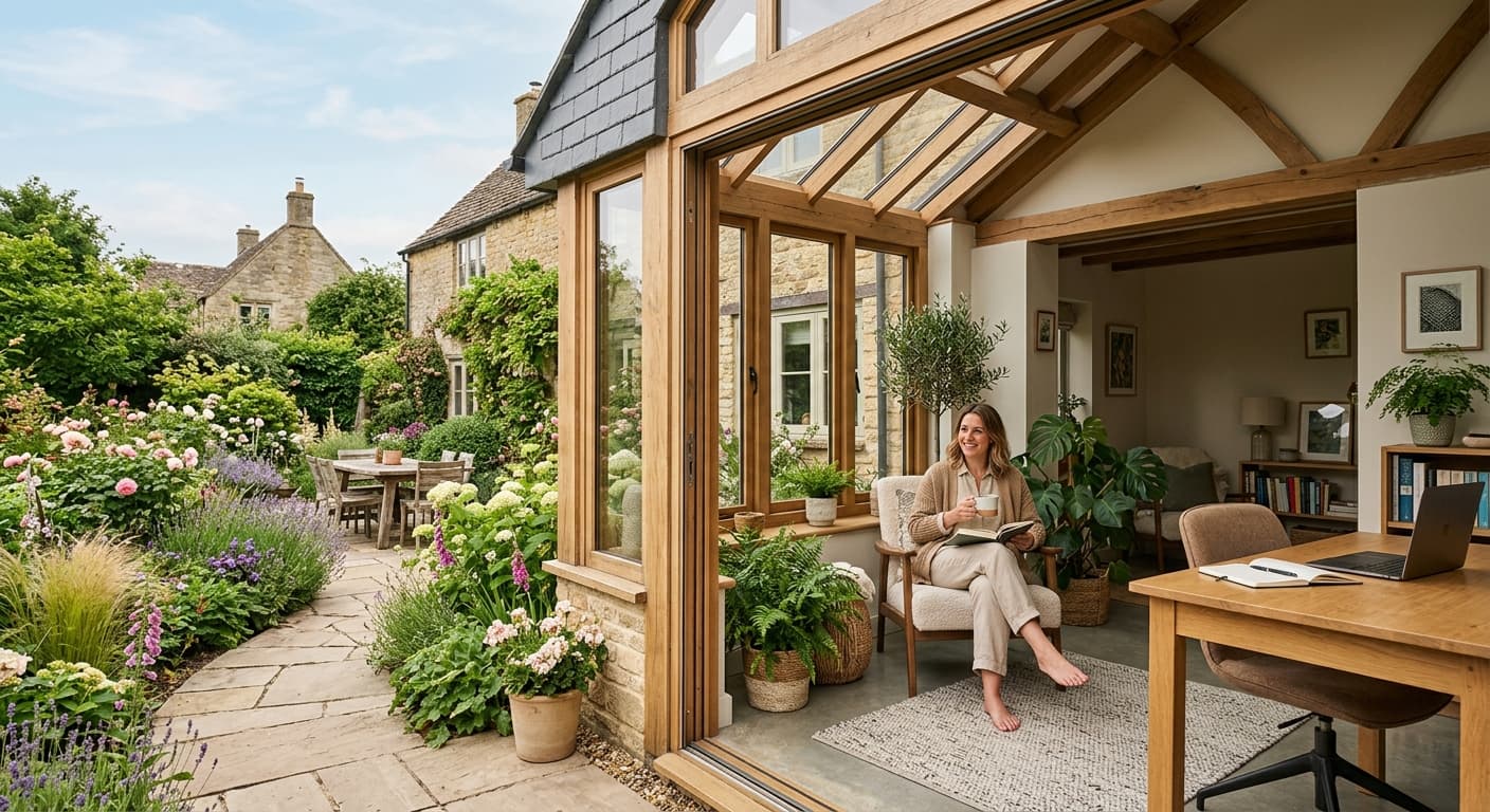 Featured image for Garden Room Ideas UK: Complete Cost Guide for 2025