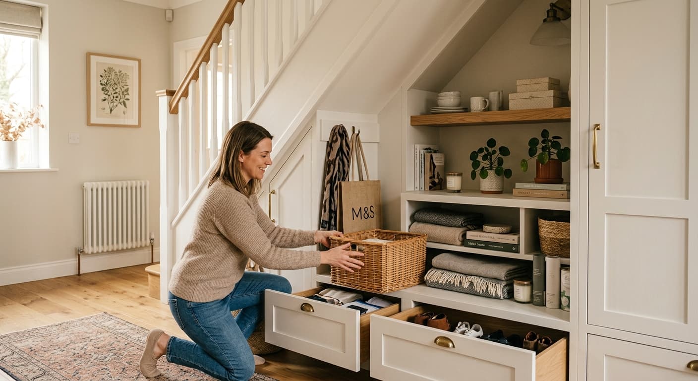 Featured image for Under Stairs Storage Cost Guide: UK Prices & Ideas for 2024