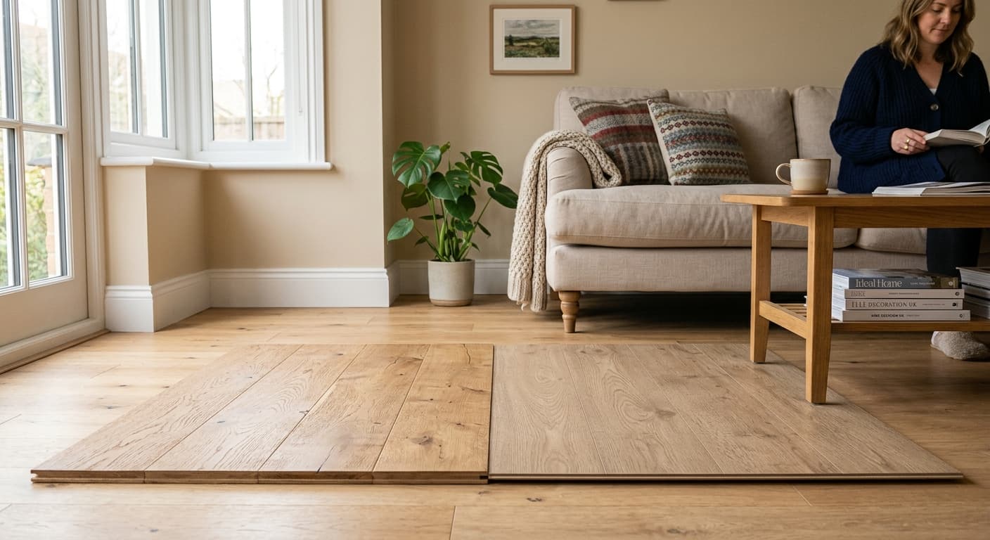 Featured image for Laminate vs Engineered Wood: UK Price Comparison 2024